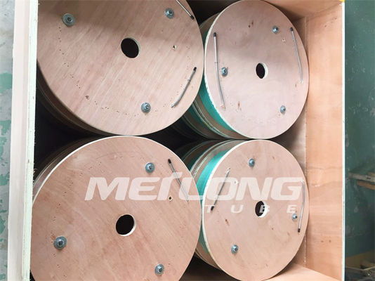 Yüksek Çekme Paslanmaz Bobin Boru Ss Kılcal Boru Kontrol Hattı ASTM A789 UNS S32205