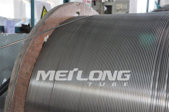 SS316L Yüksek Patlama Basınçlı Sarmal Boru Kılcal Hattı Inconel 625