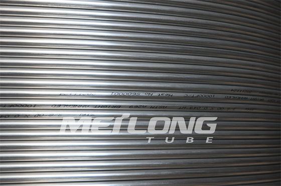 1/4 '' OD X 0.065 '' WT TP316L İnce Kılcal Borular Hidrolik Kontrol Hattı