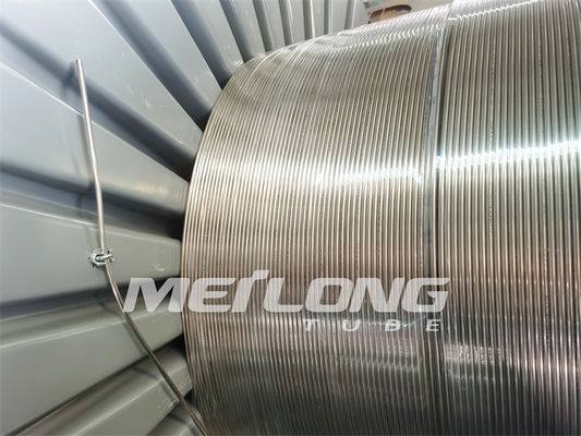 Gaz Kuyuları İçin 3/8 '' OD X 0.049 '' WT Kılcal Sarmal Boru Dubleks 2205 Paslanmaz Çelik