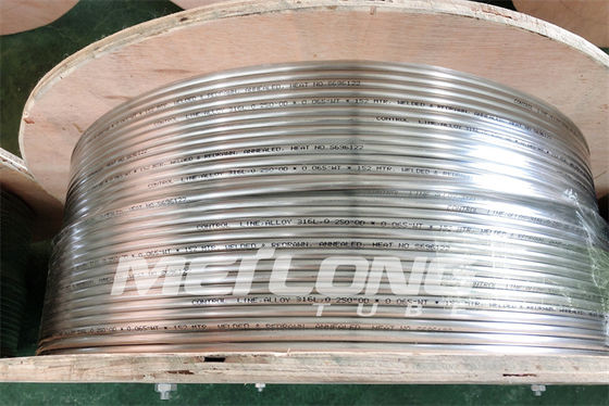1/2 '' OD X 0.065 '' Nikel Alaşımlı Boru Jeotermal Kuyu Delik Borusu Dubleks 2205