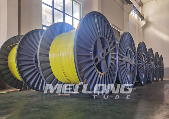 UNS S32750 Yüksek Basınçlı Kılcal Boru Dubleks 2507 Teflon FEP Hattı Kılcal Boru