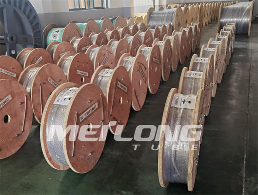 ASTM A789 Dikişsiz Süper Dubleks 2507 Gaz Kuyuları İçin Hidrolik Özel Kılcal Borular