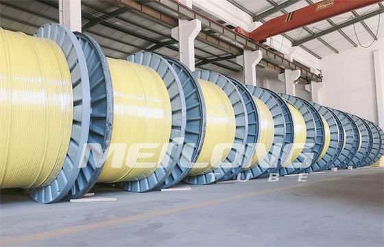 PVDF 12000M Kapsüllü Kontrol Hattı Yuvarlak Dikdörtgen Kılcal Sarmal Boru