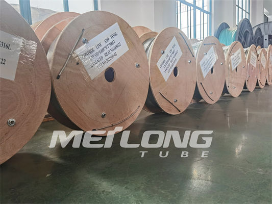 Aşağı Delik İçin Dubleks 2205 SS Hidrolik Boru Kontrol Hattı İnce Kılcal Borular