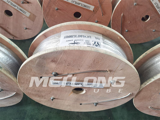 10000psi Dubleks 2507 Jeotermal Boru Hidrolik Kontrol Hattı